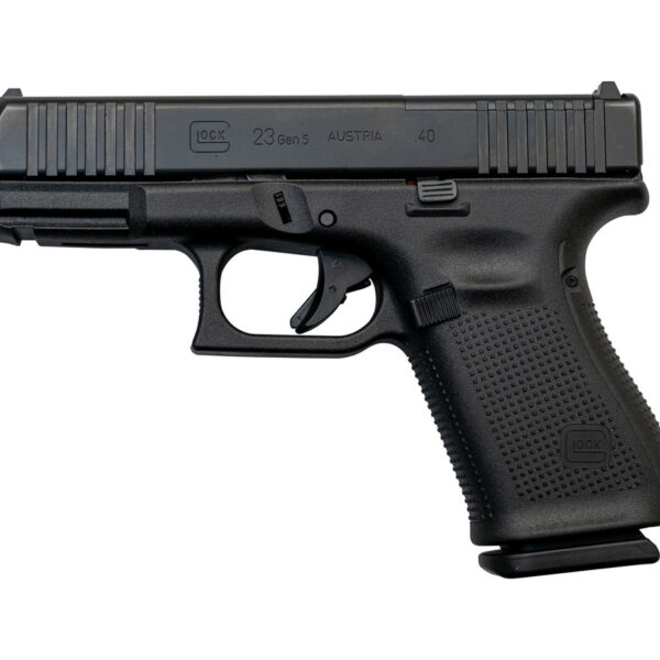 Glock 23 Gen5 MOS AUS .40 S&W, 4" Barrel, Fixed Sights, Black, 13rd