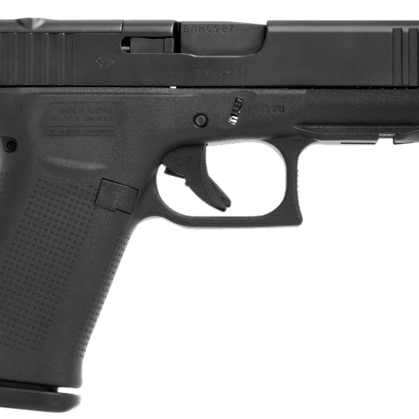 Glock G48 MOS 9mm, 4.17" Barrel, Black, Optic Ready, Polymer Frame, 10rd