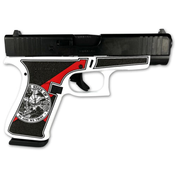 Glock 48 Custom "Florida White" 9mm, 4.17" Barrel, 10rd