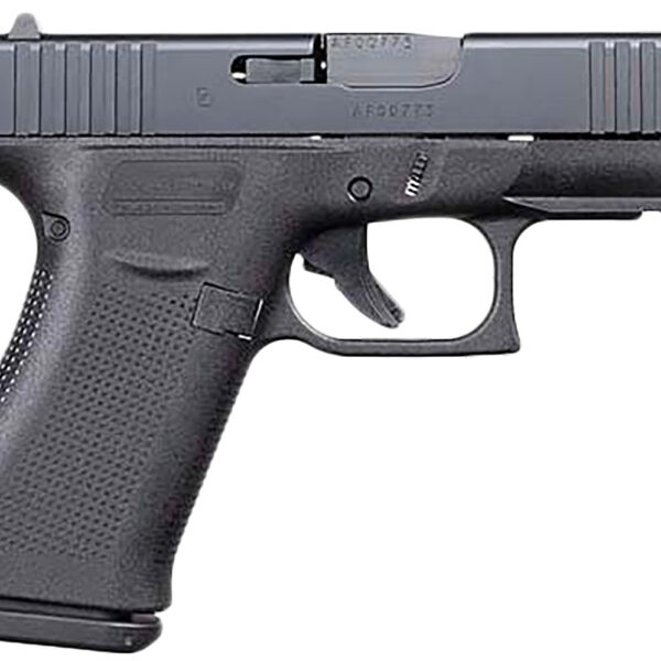Glock G43X Sub-Compact 9mm, 3.41" Barrel, Black, Polymer Frame, 10rd