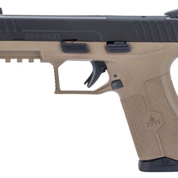 IWI Masada OR 9mm, 4.1" Barrel, 3-Dot Sights, Flat Dark Earth, 17rd