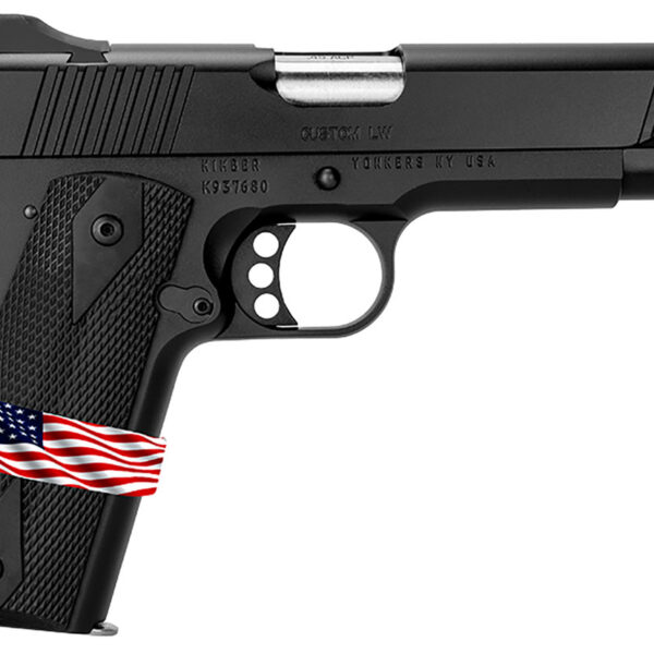 Kimber Custom LW Liberty 45 ACP, 5" Barrel, Black, ANKA Grip, 7rd