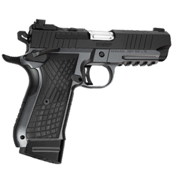 Kimber KDS9c Rail 9mm, 4.09" Barrel, Gray/Black, TruGlo Night Sights, 18rd