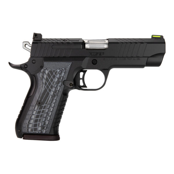 Kimber KDS9c 1911 9mm, 4" Barrel, Black, Optics Ready, G10 Grip, 15rd