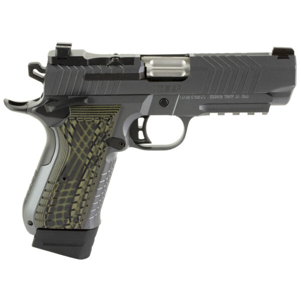 Kimber KDS9C 9mm, 4.09" Barrel, Gray, G10 Grip, 18rd