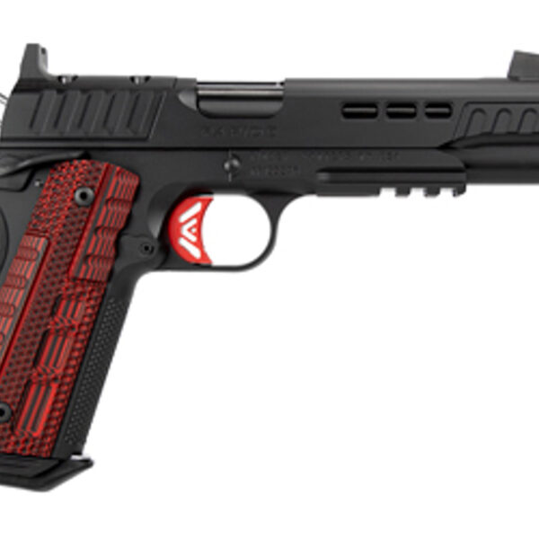 Kimber Rapide Heat 1911 9mm, 5" Threaded Barrel, Red G-10 Grips, Optic Ready, 9rd