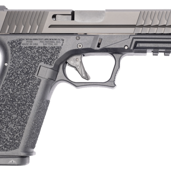 Polymer80 PFS9 9mm, 4.49" Barrel, Black, Polymer Grip, 17rd