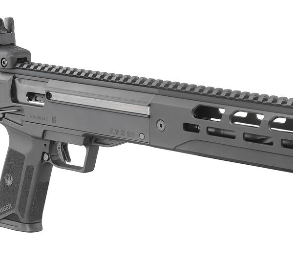 Ruger LC Carbine 5.7x28mm, 16.25" Barrel, Flip-Up Sights, Black, 20rd