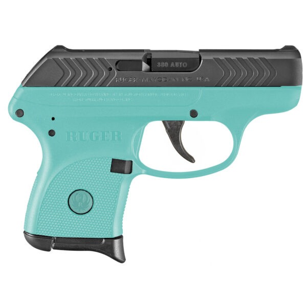 Ruger LCP TALO Exclusive 380 ACP, 2.75" Barrel, Turquoise Frame, Black Slide, 6rd