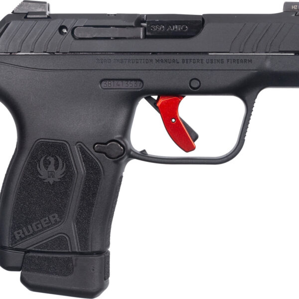 Ruger LCP Max Elite 380 ACP, 2.8" Barrel, Black, Holster/Mag Loader, 12rd