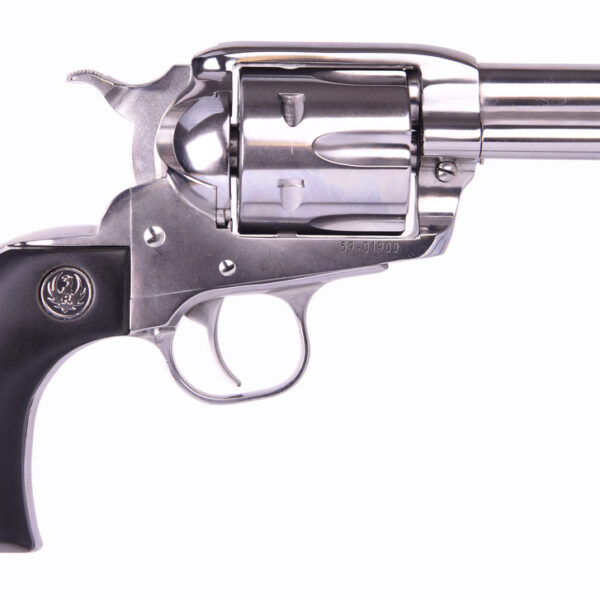 Ruger Vaquero TALO Exclusive 44 Magnum/44 Special, 3.75" Barrel, Stainless Steel Frame, Black Micarta Grip, 6rd
