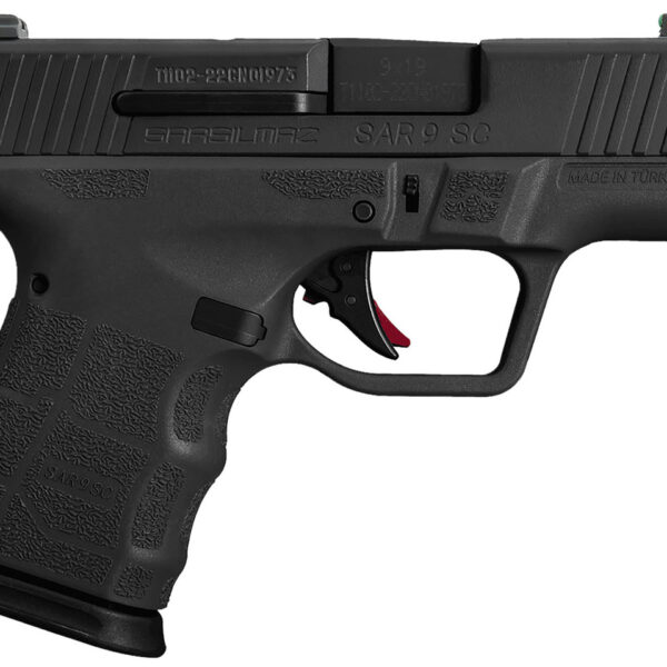 SAR USA SAR9 SC 9mm, 3.3" Barrel, Black, 12rd
