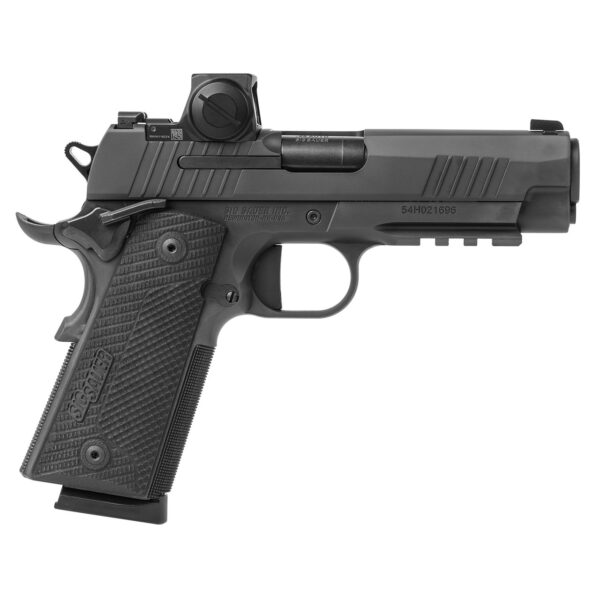 Sig Sauer X Carry 1911 45 ACP, 4.25" Barrel, Black, Romeo X-Red Dot, G10 Grip, 8rd