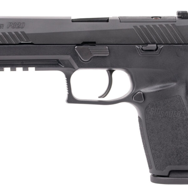Sig Sauer P320 9mm, 4.7" Barrel, Black, Optic Ready, 17rd