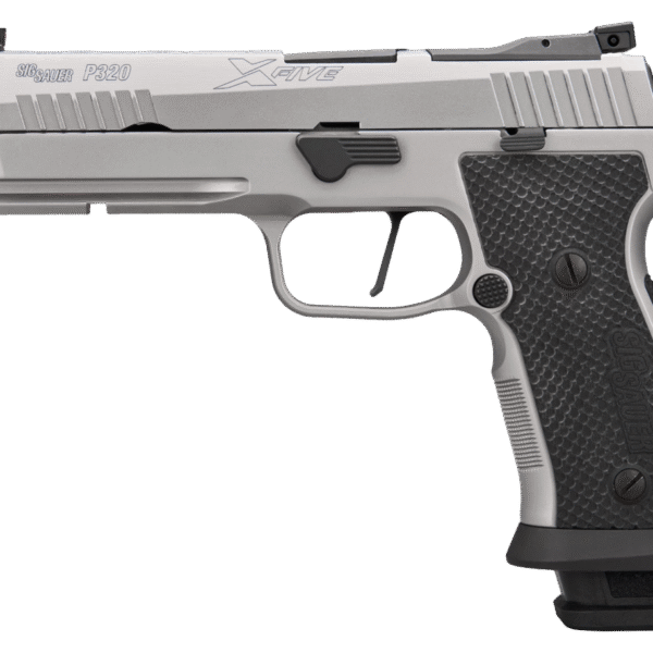 Sig Sauer P320-XFIVE SXG 9mm, Stainless Steel, Black G10 Grip, 21rd