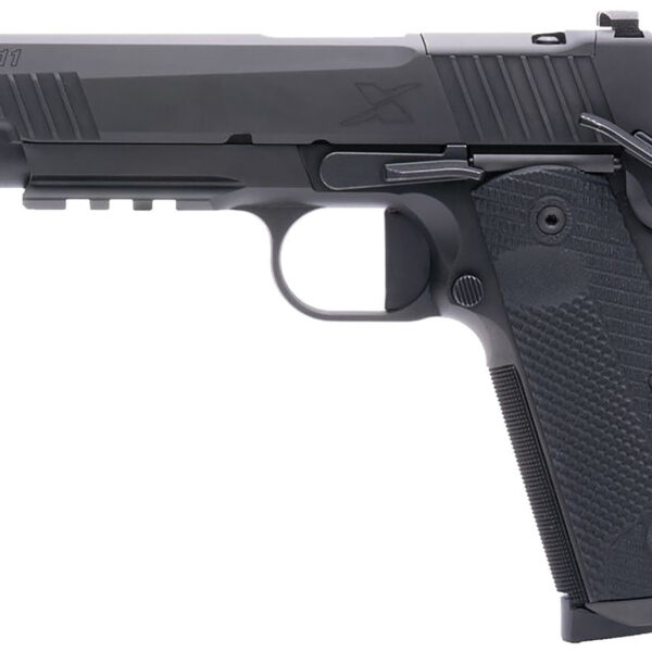Sig Sauer 1911 X-Series 45 ACP, 5" Barrel, Black, G10 Grip, Optic Ready, 8rd