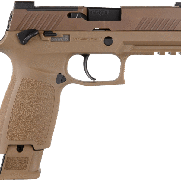 Sig Sauer P320 M18 9mm, 3.9" Barrel, Coyote Tan, Optic Ready, 21rd