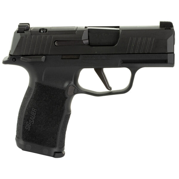 Sig Sauer P365X 9mm, 3.1" Barrel, Black, Optic Ready, Manual Safety, 12rd