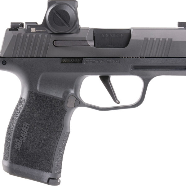 Sig Sauer P365 Optic Pkg 9mm 3.1" Barrel, Black, Romeo-X Optic, 12rd