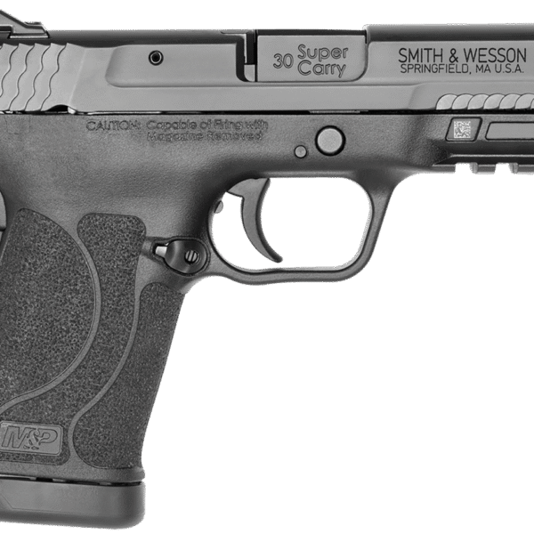 Smith & Wesson Shield EZ .30 Super Carry, 3.6" Barrel, Black, 3-Dot Sights, 10rd