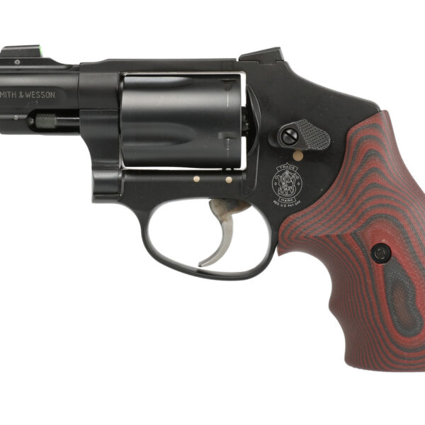 Smith & Wesson Lipsey's Exclusive Ultimate Carry 432 32 H&R Magnum, 1.875" Barrel, Black, Black Cherry VZ G10 Grip, 6rd