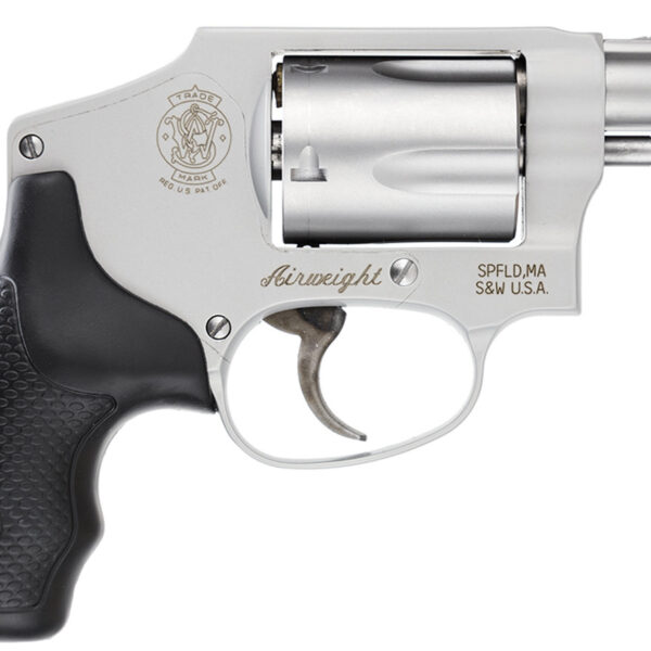 Smith & Wesson 642 Airweight 38 Special +P,1.88" Barrel, Stainless Steel, Black Grip, 5rd