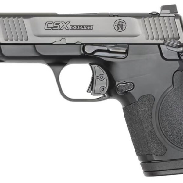 Smith & Wesson CSX E-Series Micro Compact 9mm, 3.6" Barrel, Black, Optic Ready Slide, 17rd