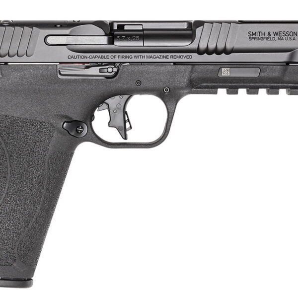 Smith & Wesson M&P Range Bundle 5.7x28mm, 5" Threaded Barrel, Black, Optic Ready, 22rd, Includes 4 Mags and Case