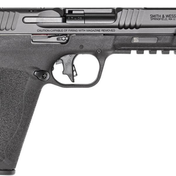 Smith & Wesson M&P 5.7x28mm, 5" Threaded Barrel, Black, Manual Safety, 22rd
