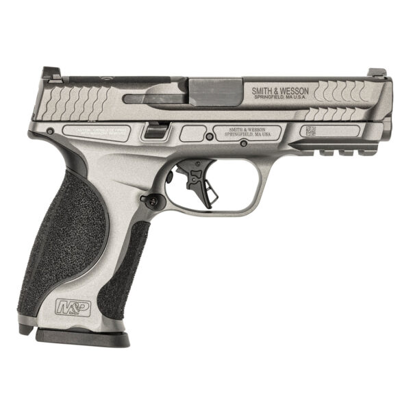 Smith & Wesson M&P9 2.0 Metal 9mm, 4.25" Barrel, Tungsten Gray Cerakote, No Manual Safety, Optic Ready, 17rd