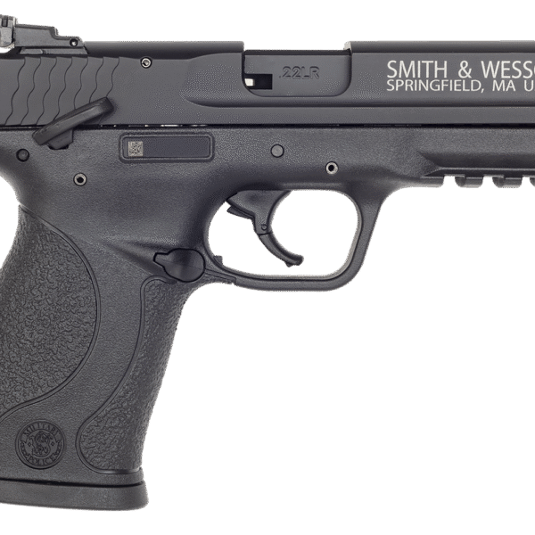 Smith & Wesson M&P 22 LR, 3.5" Threaded Barrel, Black, Manual Safety, 10rd