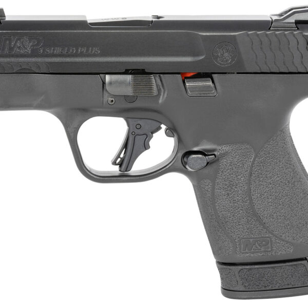 Smith & Wesson M&P Shield Plus 9mm, 3.10" Barrel, Black, No Manual Safety, 13rd