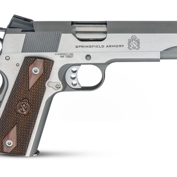 Springfield 1911 Garrison .45 ACP, 5" Barrel, 3-Dot Sights, Stainless, 7rd