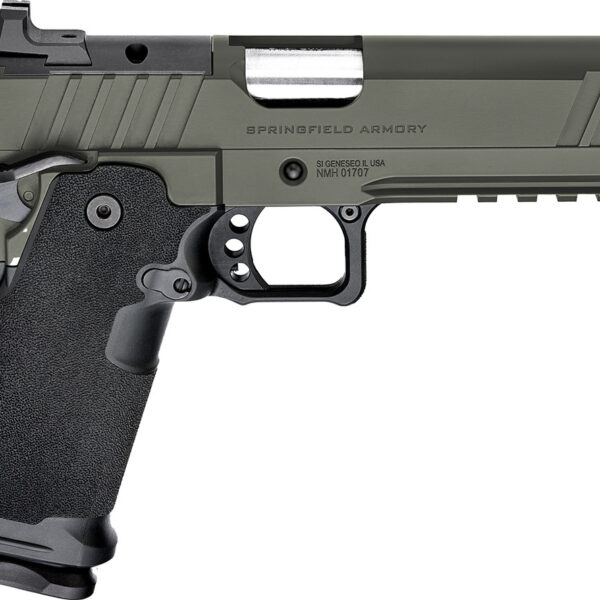 Springfield Prodigy Gear-Up Package 9mm, 5" Barrel, Tungsten Cerakote, Black Grip, 17rd