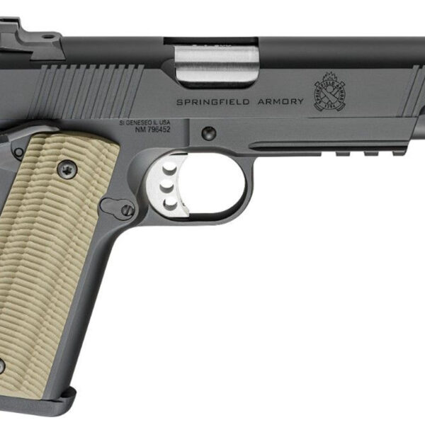 Springfield 1911 Operator 9mm, 5" Match Bull Barrel, Black, VZ G10 grips,  9rd
