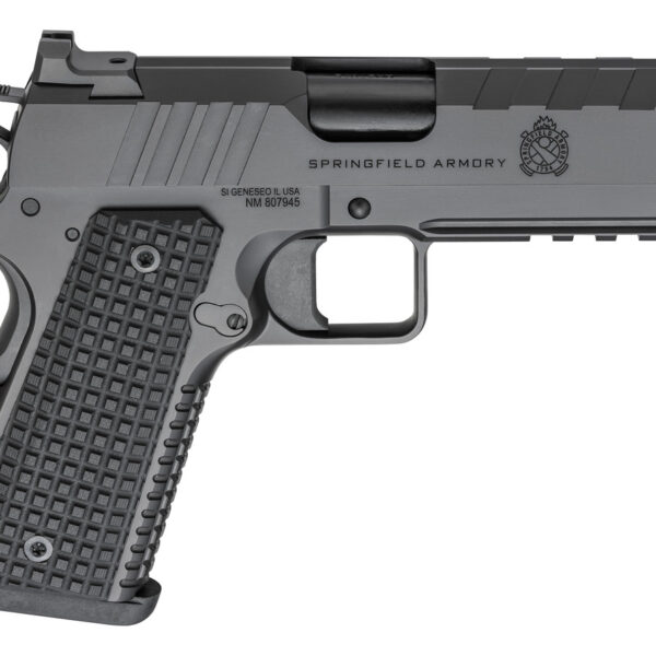 Springfield Emissary 1911 9mm, 4.25" Barrel, Black Cerakote, G10 Grip, 9rd