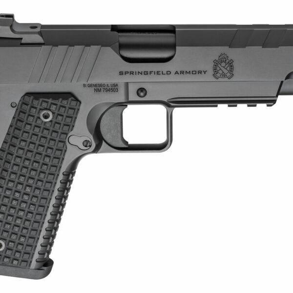Springfield Emissary 1911 9mm, 5" Barrel, Black Cerakote, G10 Grip, 8rd