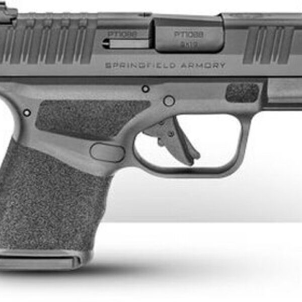 Springfield Hellcat 9mm, 3" Barrel, Tritium Front/Tactical Rear Sight, Black, 10rd