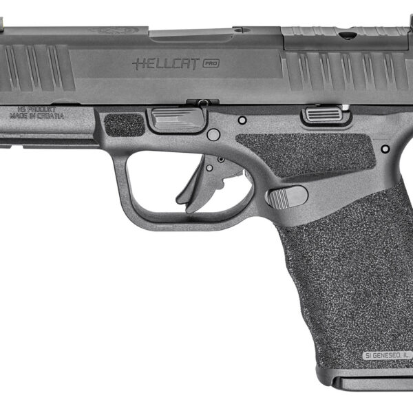 Springfield Hellcat Pro OSP 9mm, 3.7" Barrel, Black, Optic Ready, 17rd