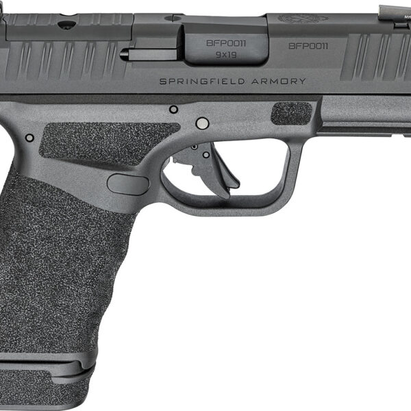 Springfield Hellcat Pro OSP Comp 9mm, 3.7" Barrel, Black, Optics Ready, 17rd