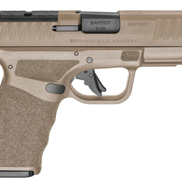 Springfield Hellcat Pro OSP 9mm, 3.7" Barrel, Flat Dark Earth Cerakote, Optic Ready, 15rd