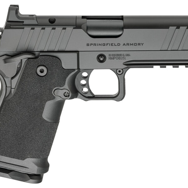 Springfield 1911 DS Prodigy AOS 9mm, 4.25" Barrel, Black, Optic Ready, Thumb Safety, 15rd