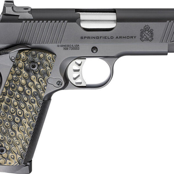 Springfield 1911 TRP 45 ACP, 4.25" Barrel, Black Cerakote, G10 Grips, 3x8rd Mags