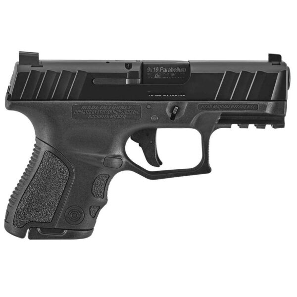 Stoeger STR-9SC 9mm, 3.54" Barrel, Black, Night Sights, 10rd