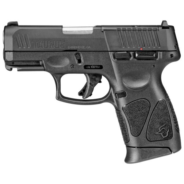 Taurus G3C TORO 9mm, 3.26" Barrel, Black, Manual Safety, 12rd