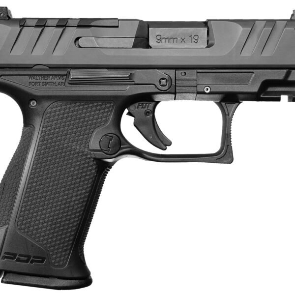 Walther PDP F-Series 9mm, 3.5" Barrel, Black, Polymer Frame, 15rd