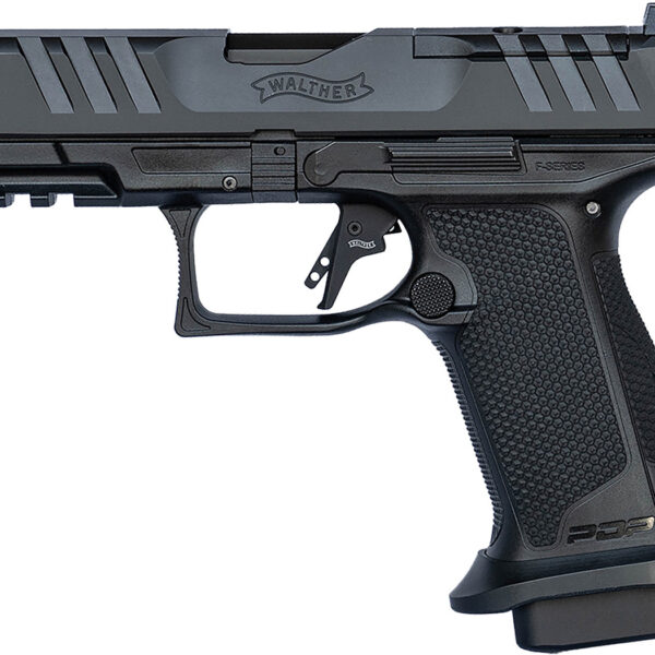 Walther PDP Pro F-Series 9mm, 4" Barrel, Black, Optic Ready, 18rd